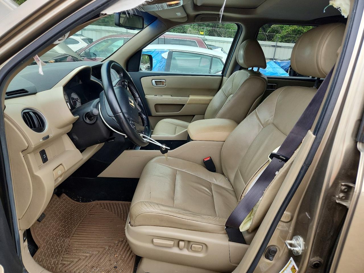 2011 Honda Pilot Exl Gold vin: 5FNYF3H57BB049557