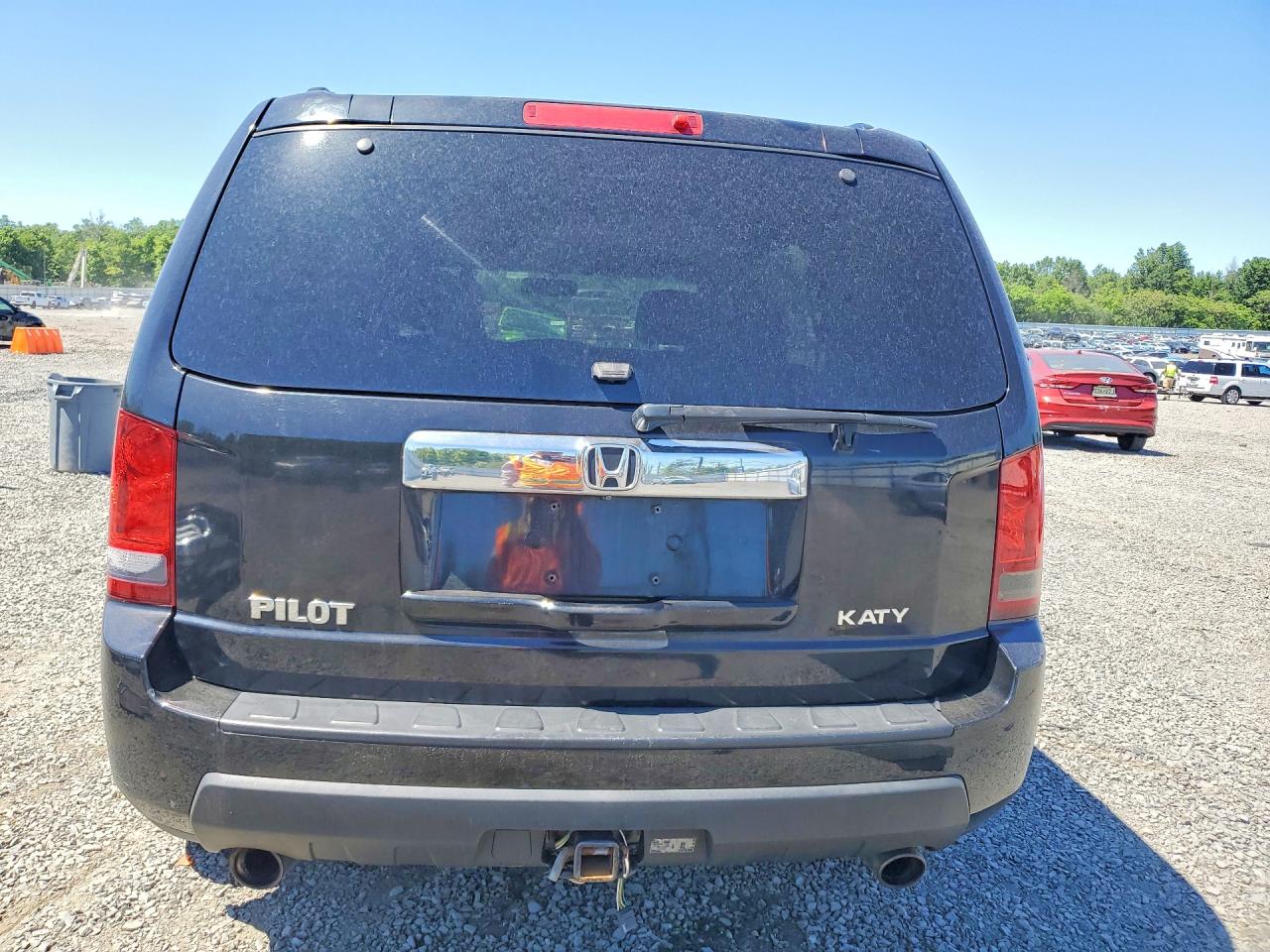 2011 Honda Pilot Exl Черный vin: 5FNYF3H57BB053298