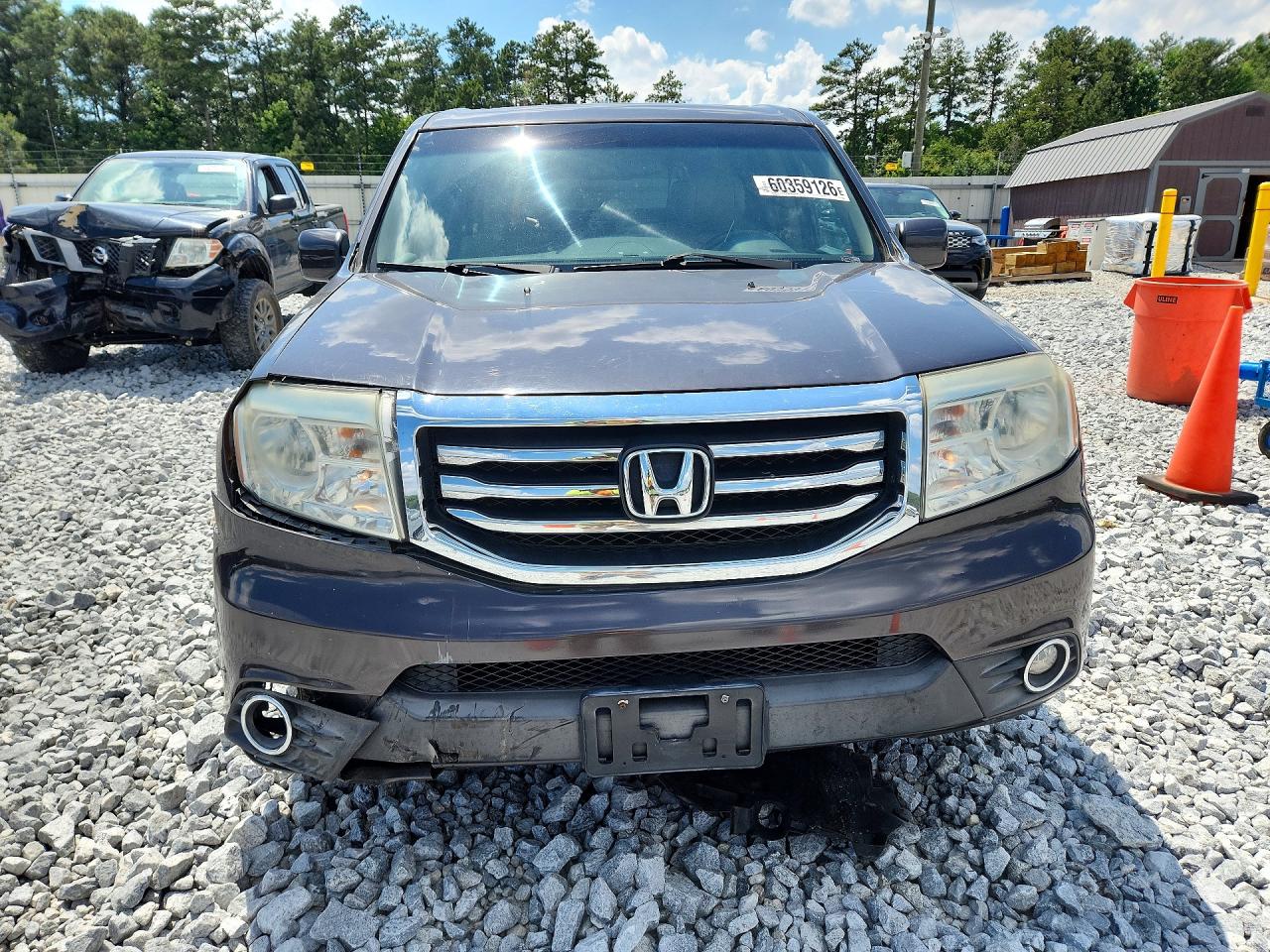 2012 Honda Pilot Exl Brown vin: 5FNYF3H57CB025504