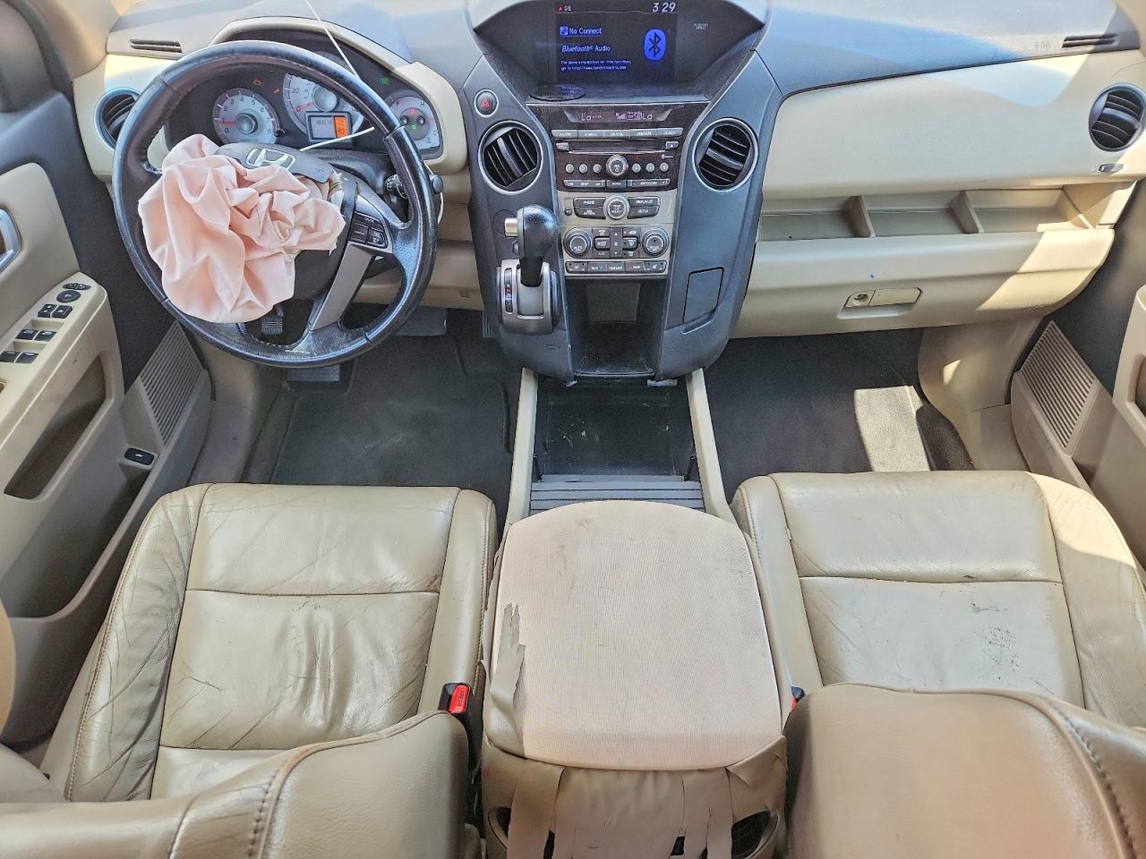 2012 Honda Pilot Exl Brown vin: 5FNYF3H57CB025504