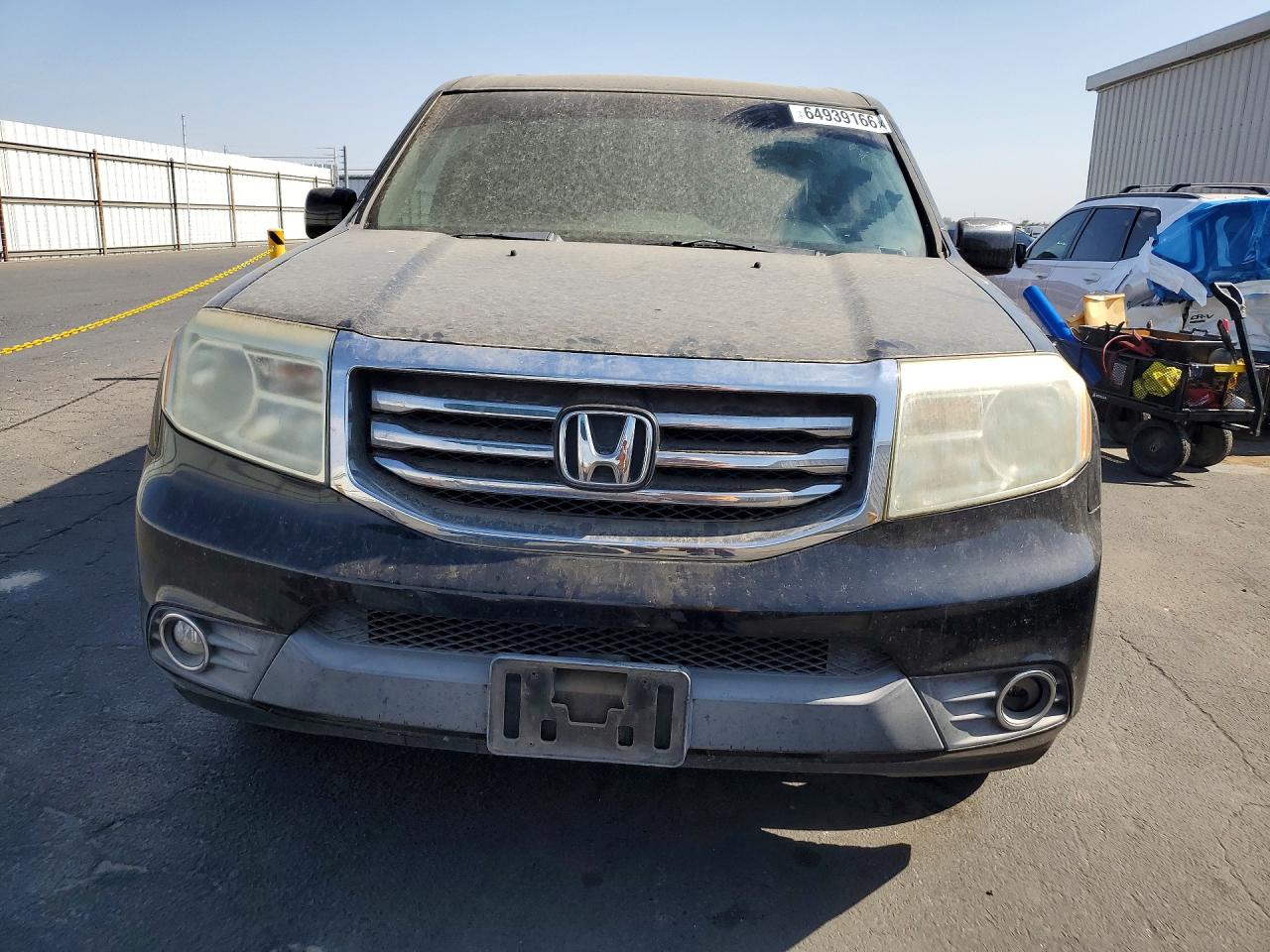 2012 Honda Pilot Exl Black vin: 5FNYF3H57CB025972