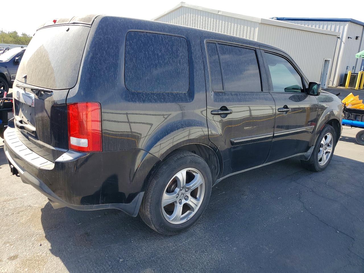 2012 Honda Pilot Exl Black vin: 5FNYF3H57CB025972