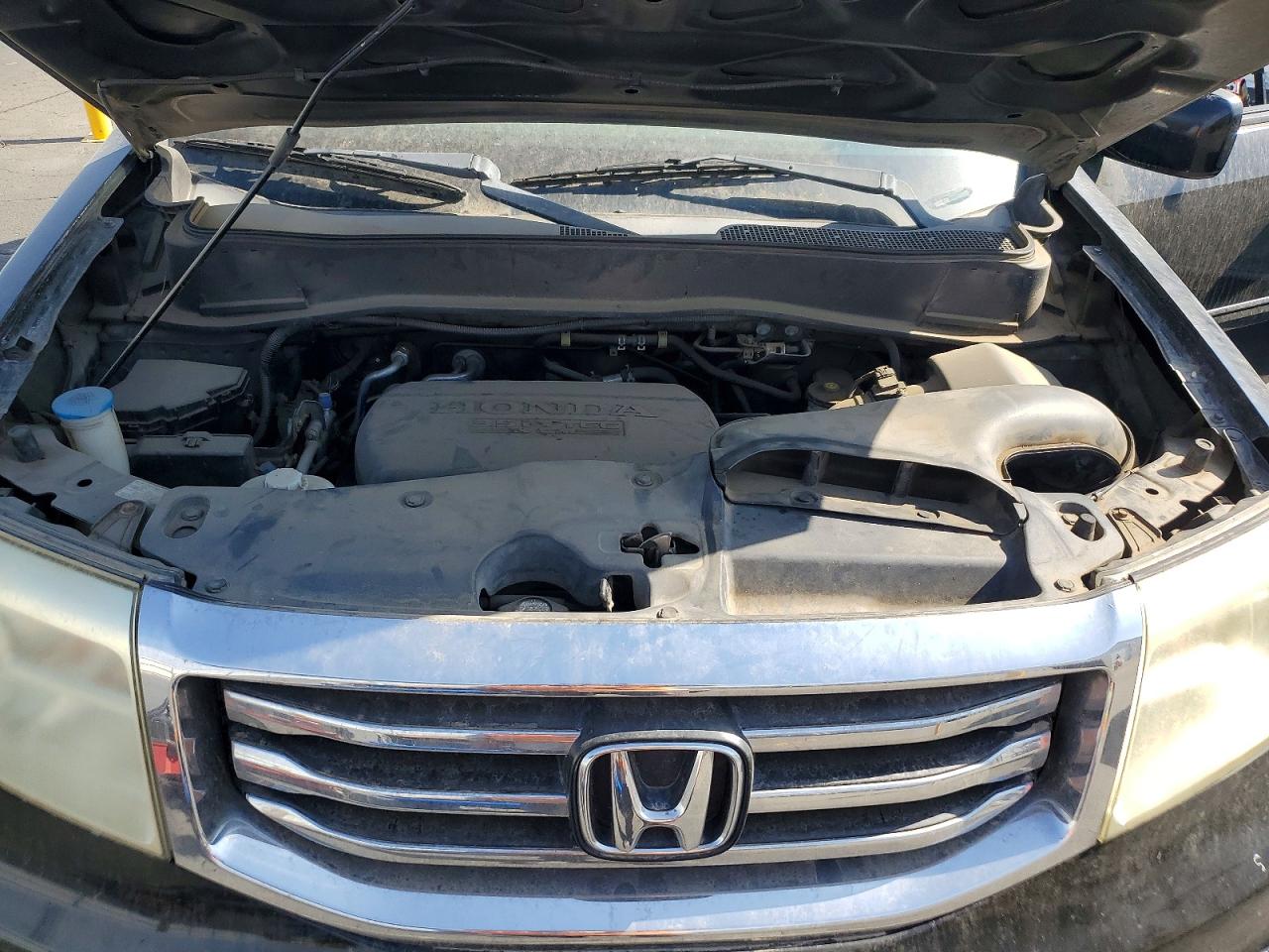 2012 Honda Pilot Exl Black vin: 5FNYF3H57CB025972