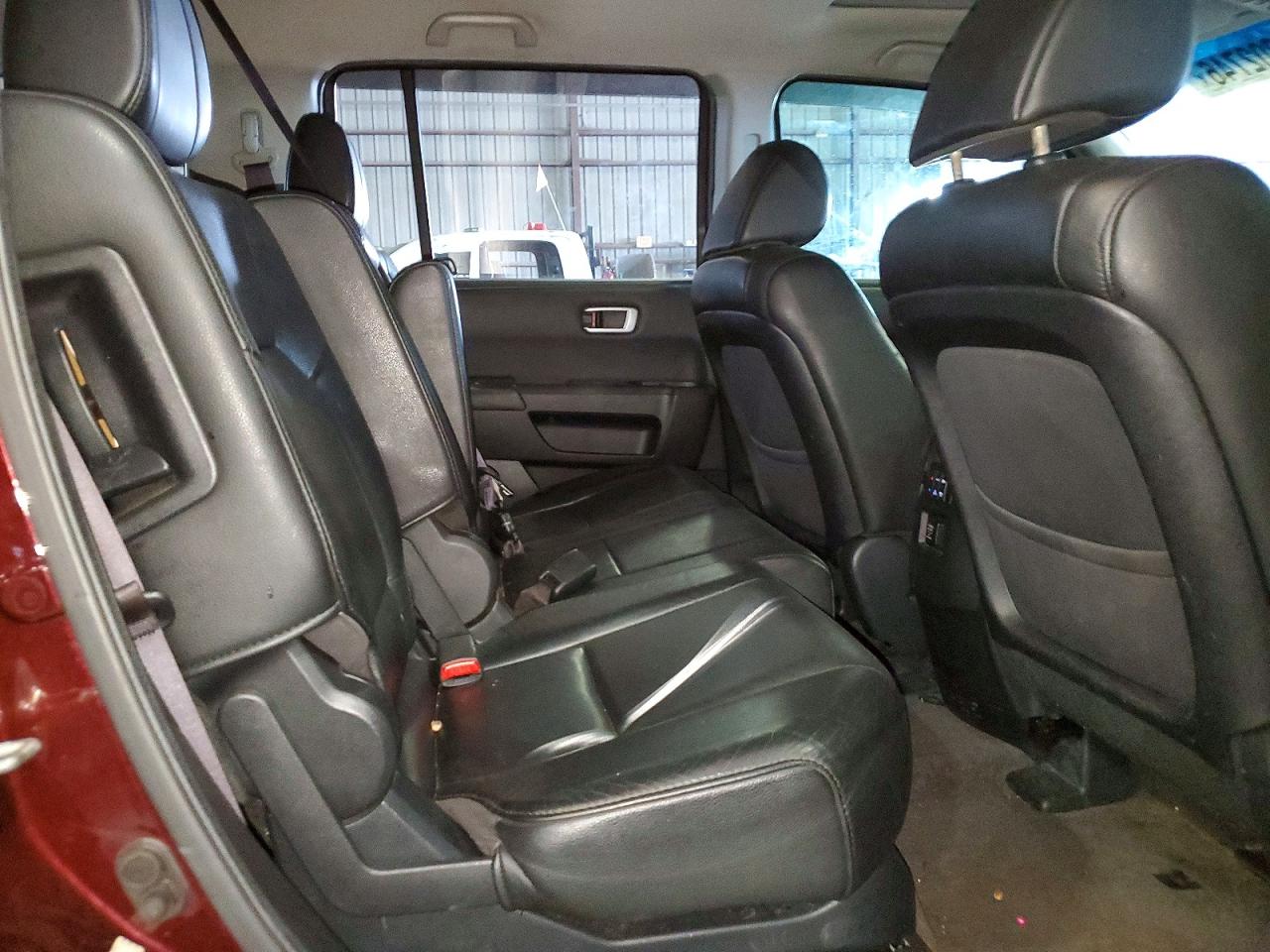 2013 Honda Pilot Exl Red vin: 5FNYF3H57DB004928