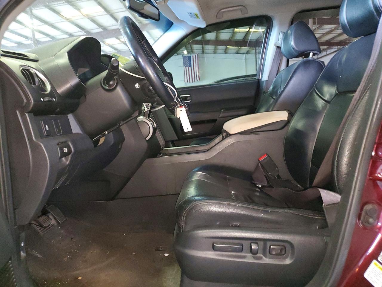 2013 Honda Pilot Exl Red vin: 5FNYF3H57DB004928