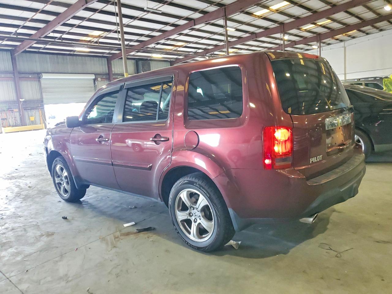 2013 Honda Pilot Exl Red vin: 5FNYF3H57DB004928