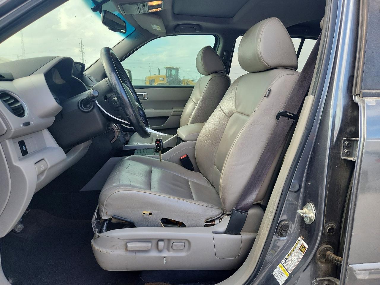 2013 Honda Pilot Exl Gray vin: 5FNYF3H57DB017100