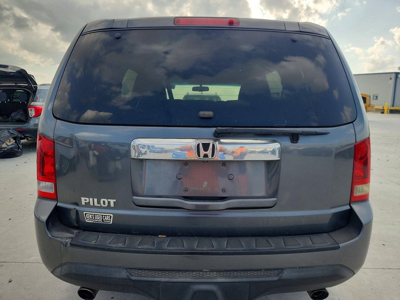 2013 Honda Pilot Exl Gray vin: 5FNYF3H57DB017100