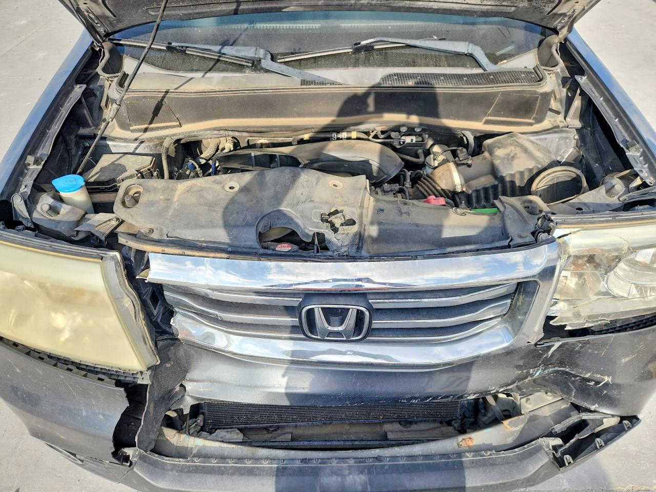 2013 Honda Pilot Exl Gray vin: 5FNYF3H57DB017100