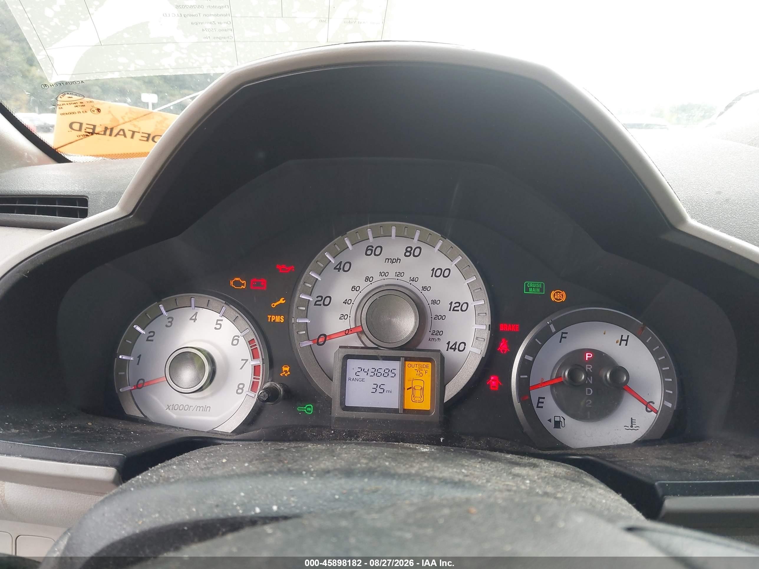 2013 Honda Pilot Ex-l Белый vin: 5FNYF3H57DB044331