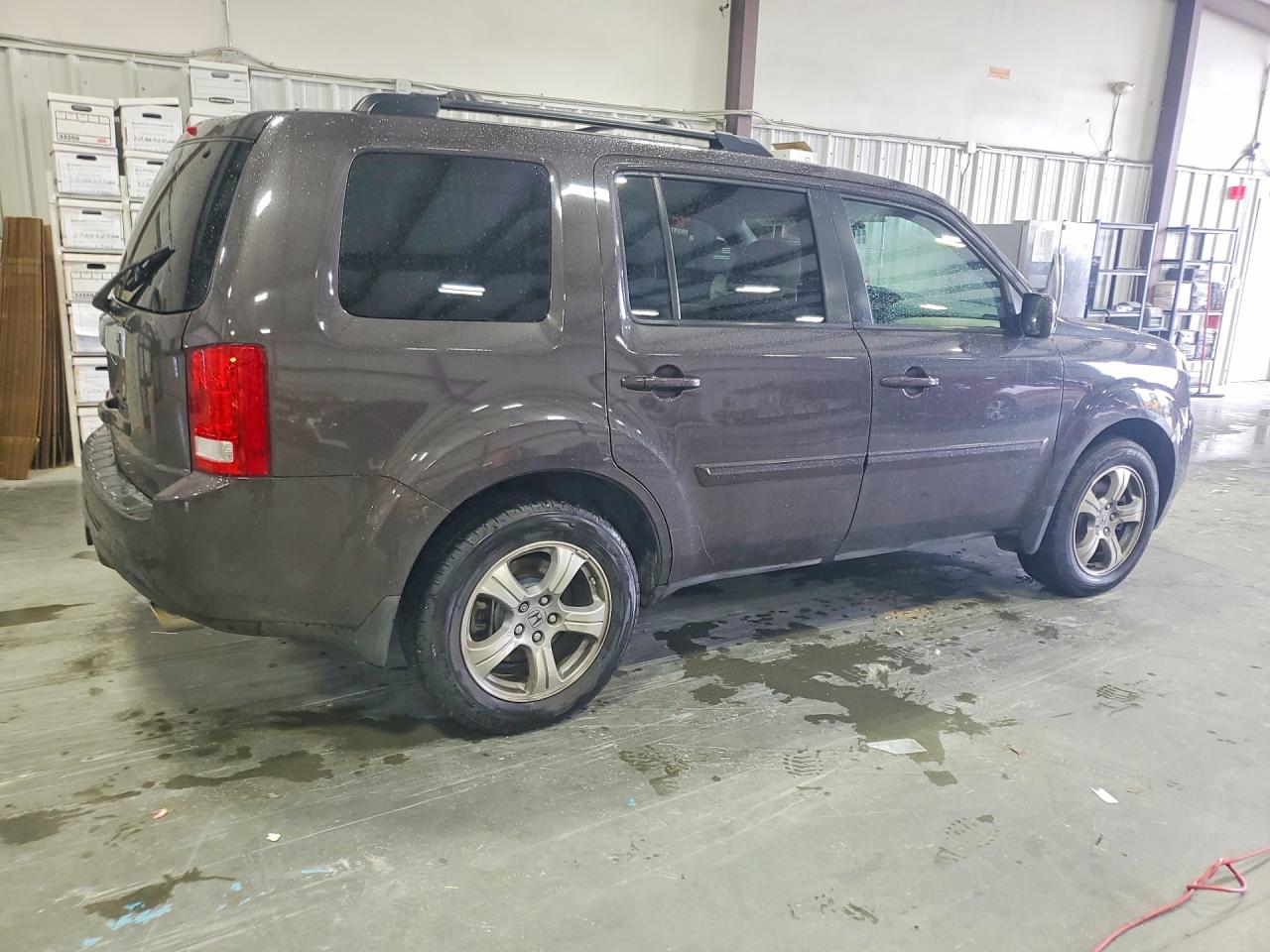 2014 Honda Pilot Exl Charcoal vin: 5FNYF3H57EB021553