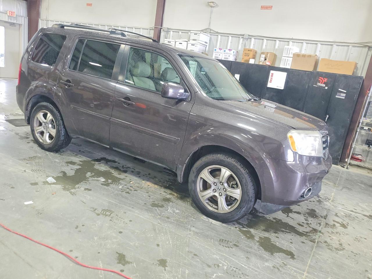 2014 Honda Pilot Exl Charcoal vin: 5FNYF3H57EB021553