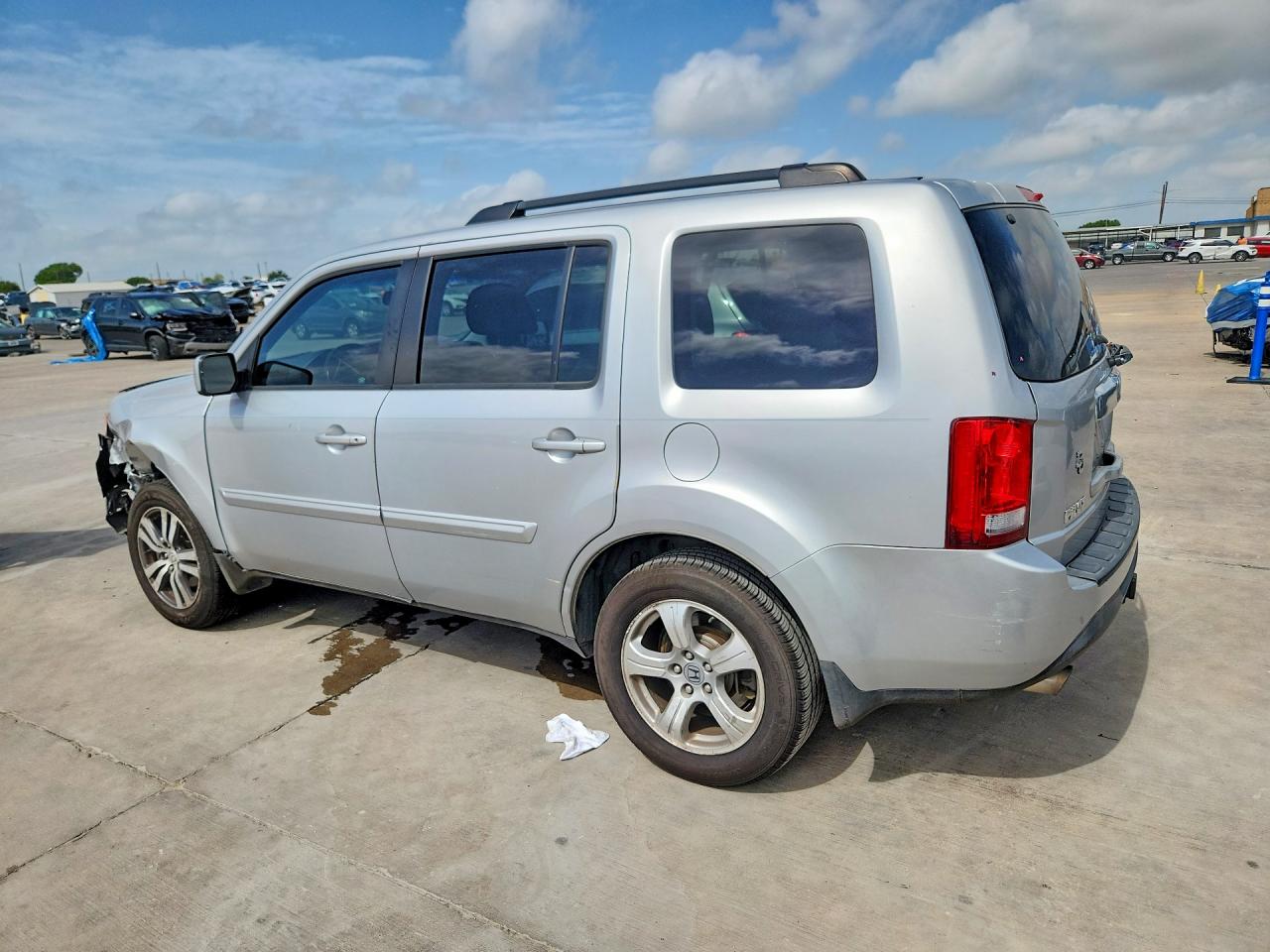 2014 Honda Pilot Gray vin: 5FNYF3H57EB027157