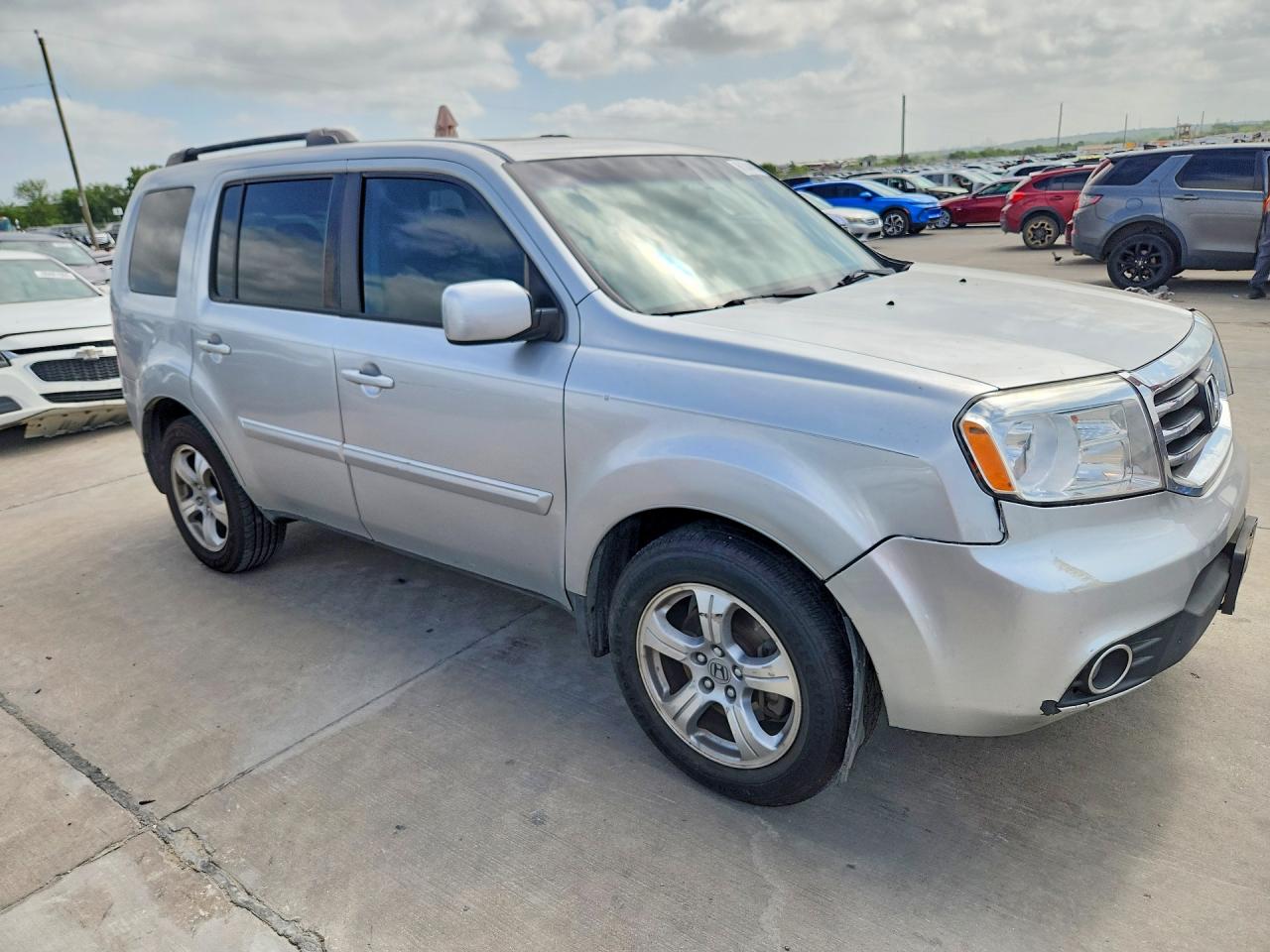 2014 Honda Pilot Gray vin: 5FNYF3H57EB027157