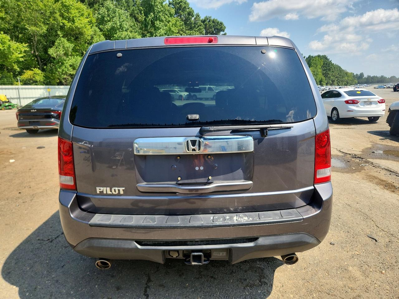 2015 Honda Pilot Exl Gray vin: 5FNYF3H57FB001854