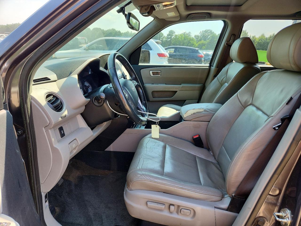 2015 Honda Pilot Exl Gray vin: 5FNYF3H57FB001854