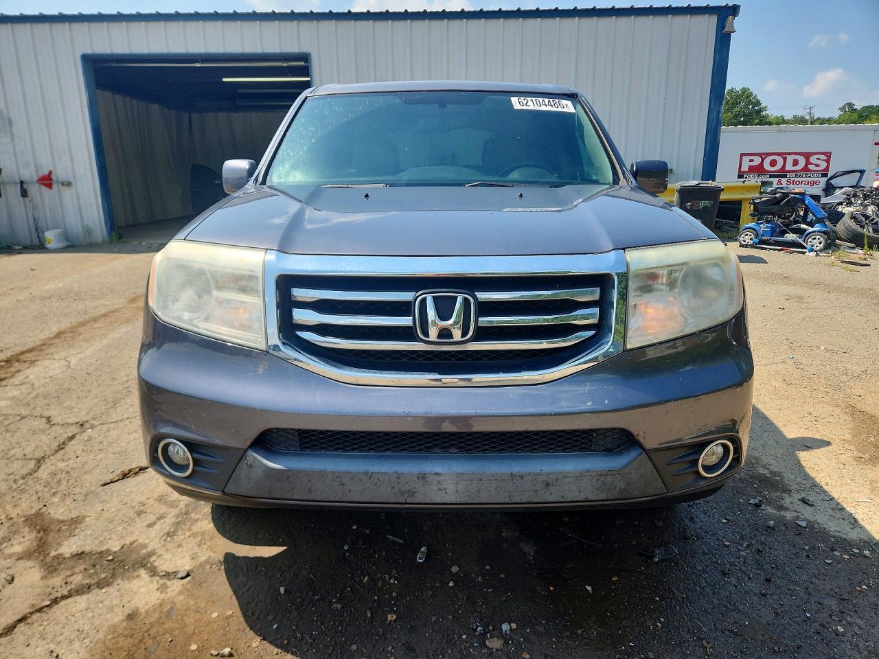 2015 Honda Pilot Exl Gray vin: 5FNYF3H57FB001854