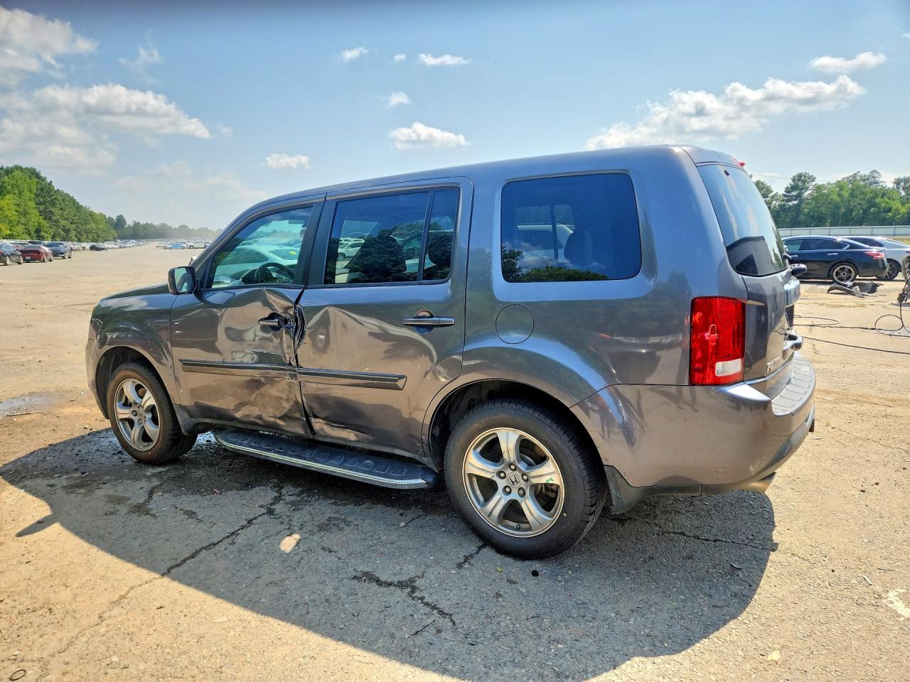 2015 Honda Pilot Exl Gray vin: 5FNYF3H57FB001854