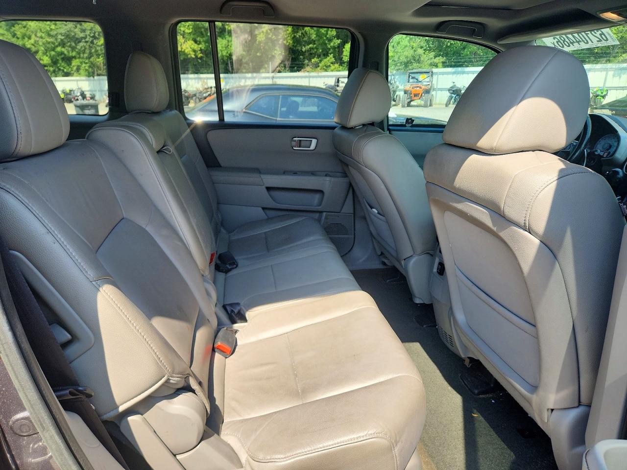 2015 Honda Pilot Exl Gray vin: 5FNYF3H57FB001854