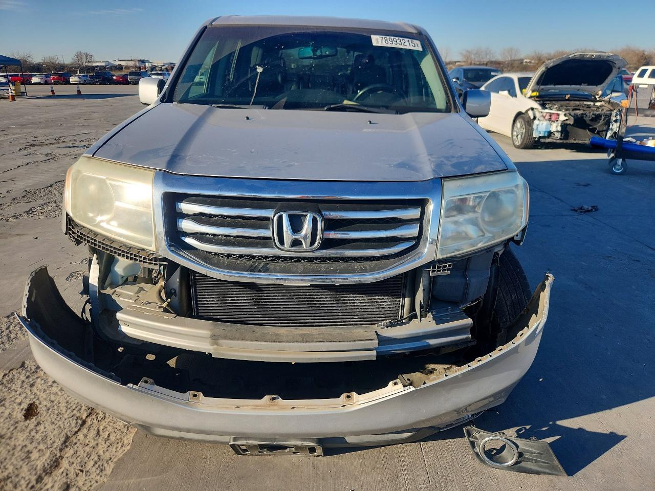 2015 Honda Pilot Exl Gray vin: 5FNYF3H57FB023076