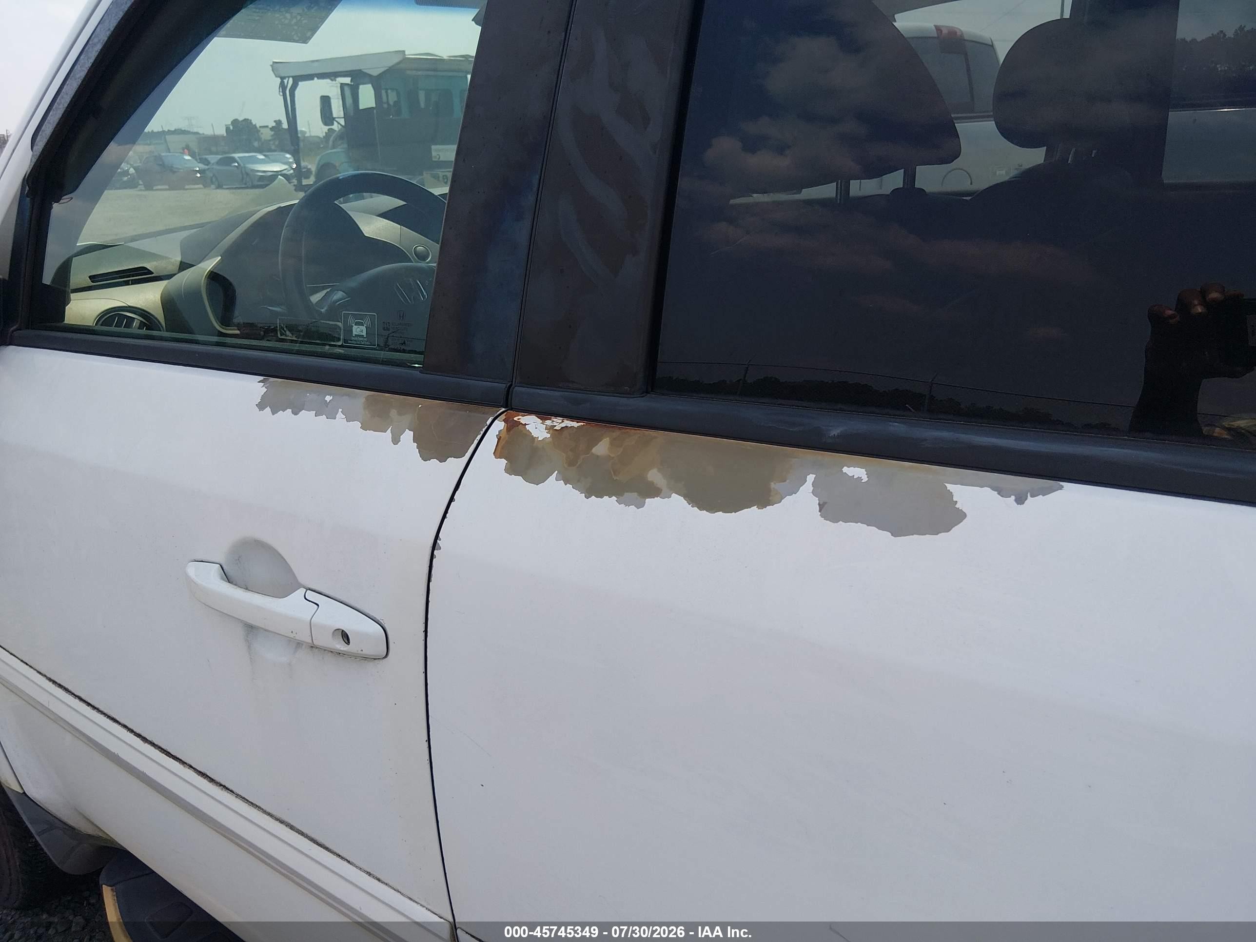 2010 Honda Pilot Ex-l White vin: 5FNYF3H58AB005386