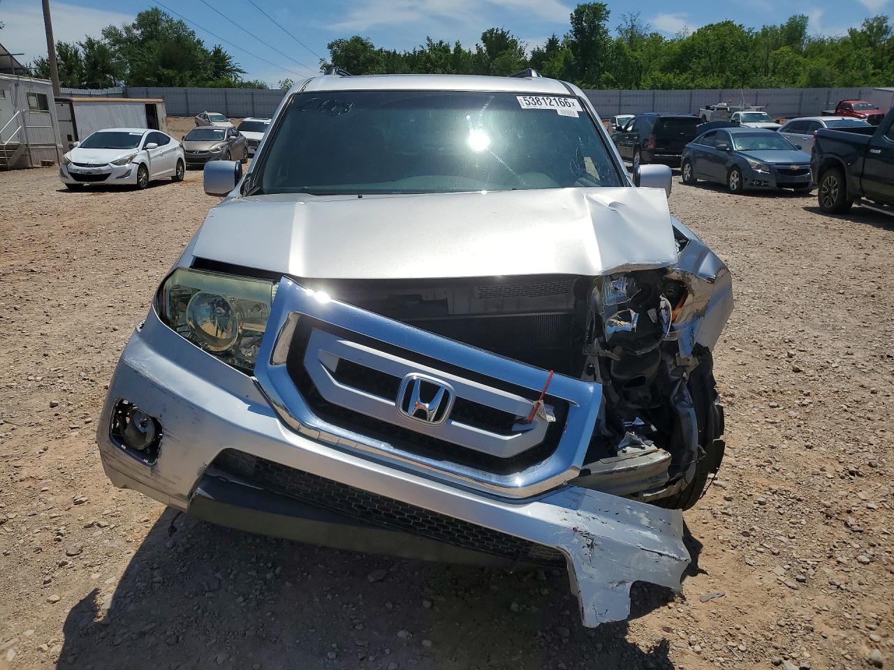 2010 Honda Pilot Exl Silver vin: 5FNYF3H58AB017277