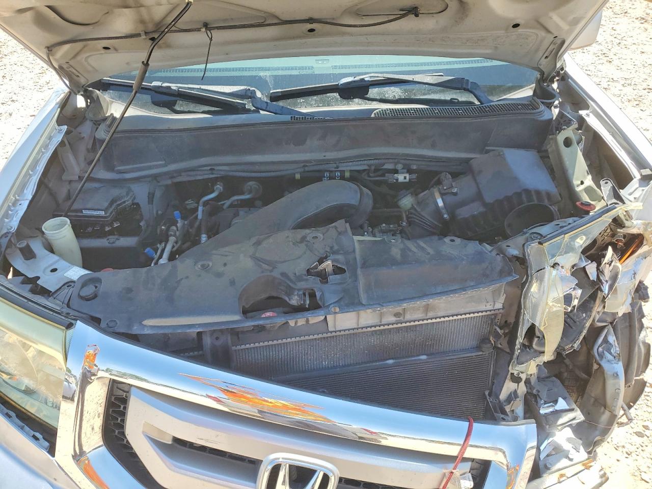 2010 Honda Pilot Exl Silver vin: 5FNYF3H58AB017277