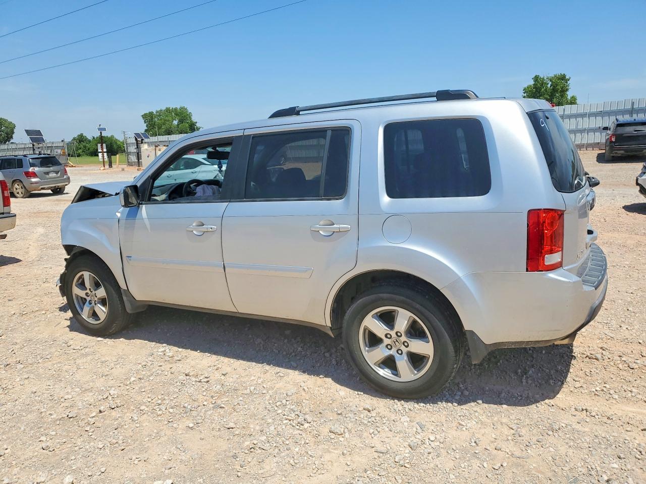 2010 Honda Pilot Exl Silver vin: 5FNYF3H58AB017277