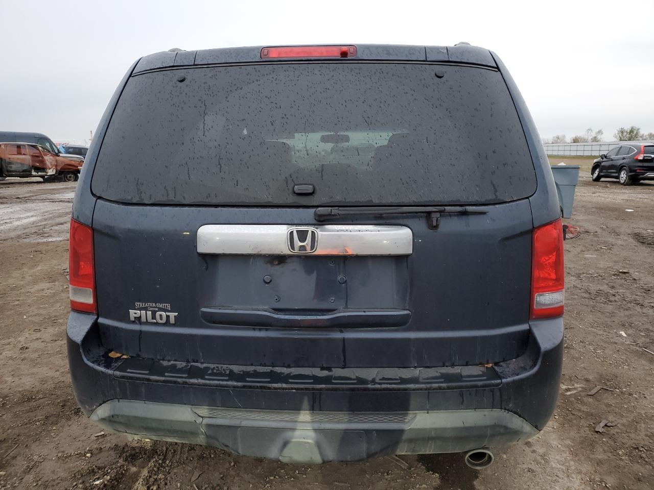 2012 Honda Pilot Exl Blue vin: 5FNYF3H58CB005651