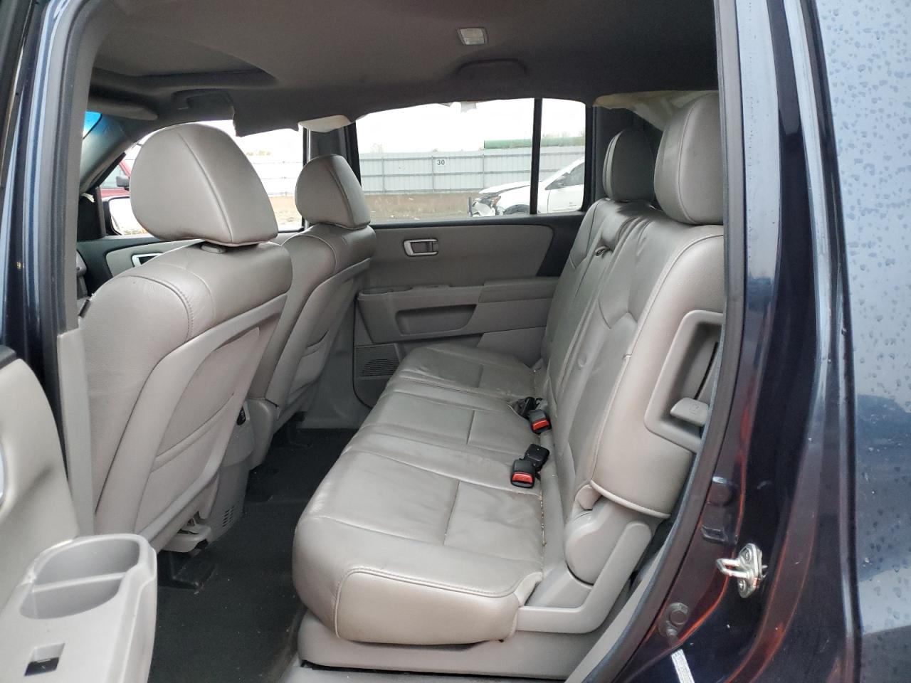 2012 Honda Pilot Exl Blue vin: 5FNYF3H58CB005651
