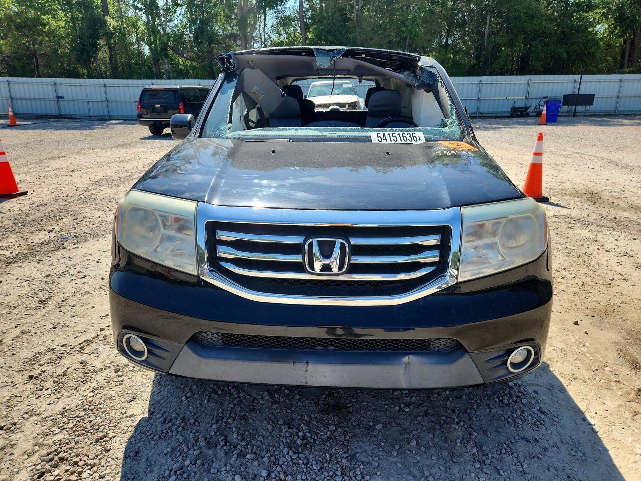 2015 Honda Pilot Exl Черный vin: 5FNYF3H58FB012037