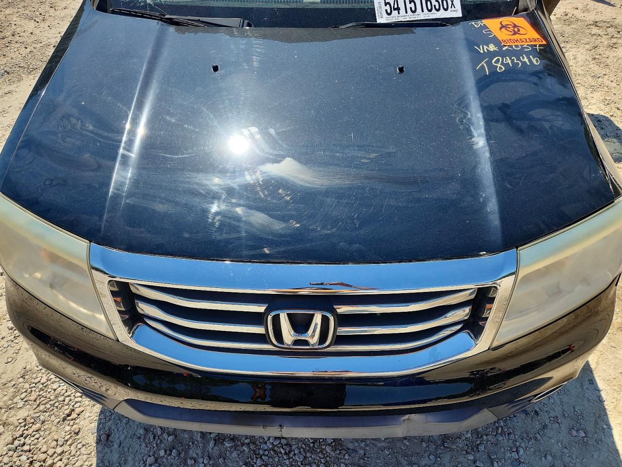 2015 Honda Pilot Exl Черный vin: 5FNYF3H58FB012037