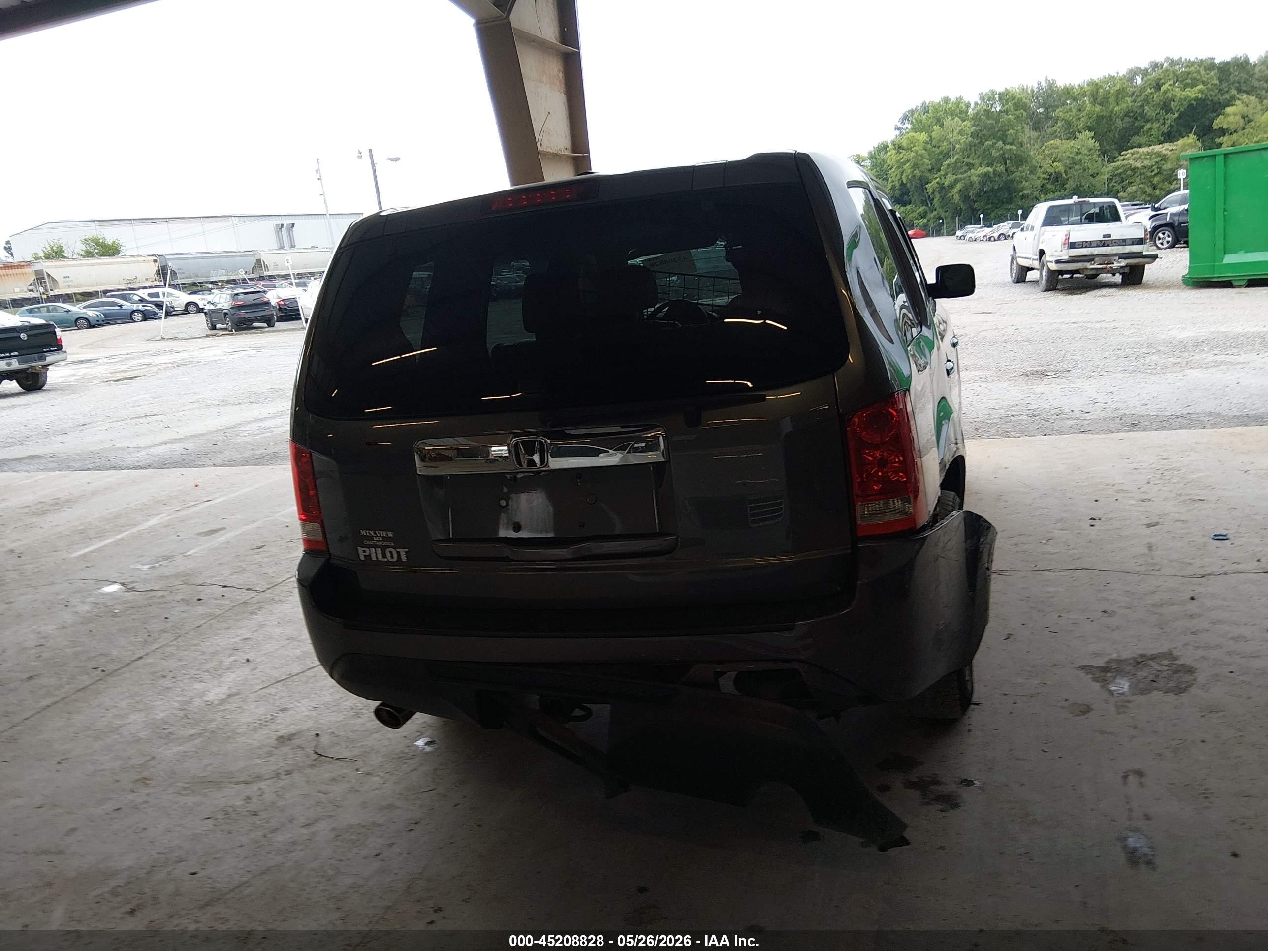 2015 Honda Pilot Ex-l Gray vin: 5FNYF3H58FB021434