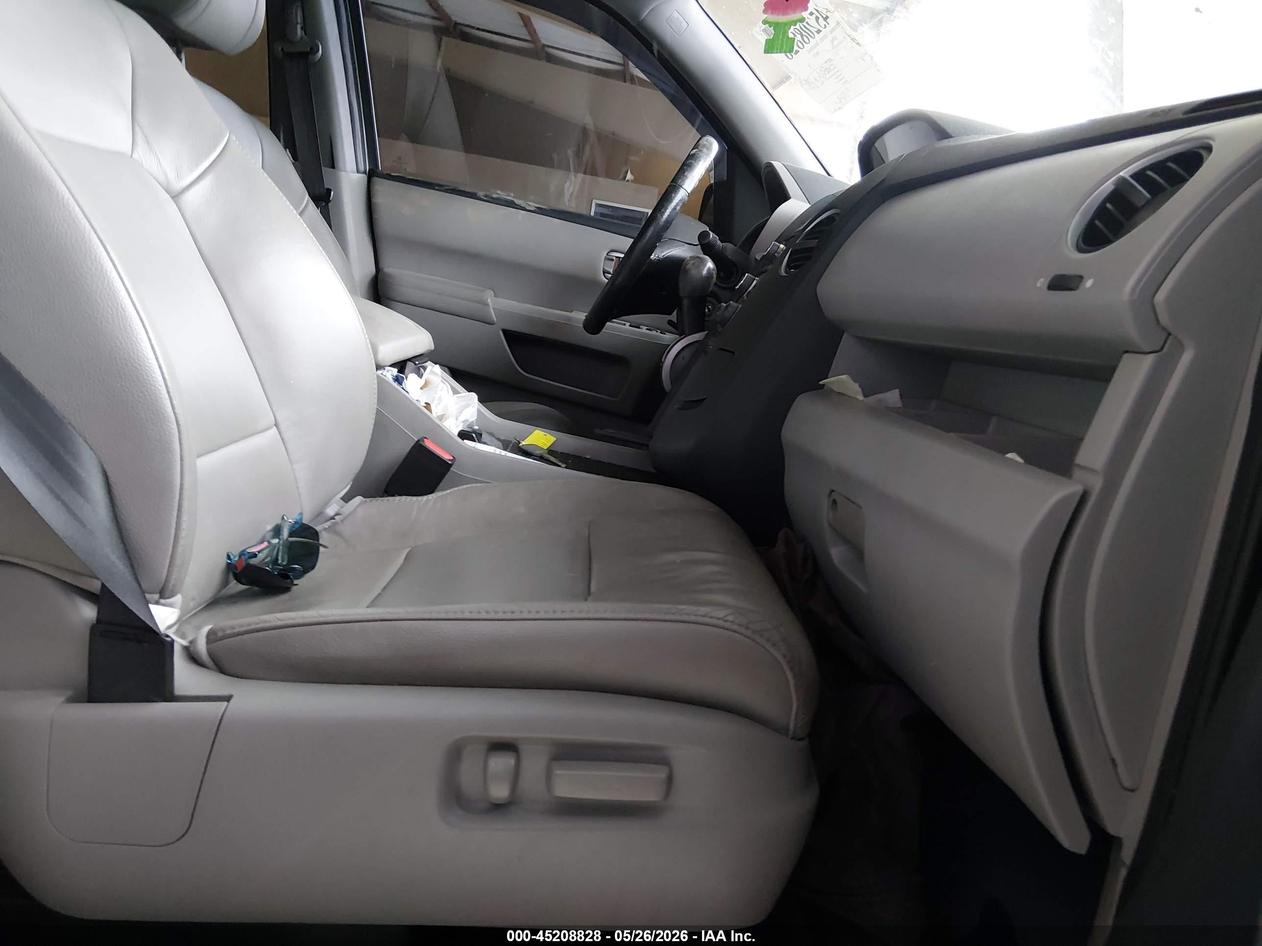 2015 Honda Pilot Ex-l Gray vin: 5FNYF3H58FB021434