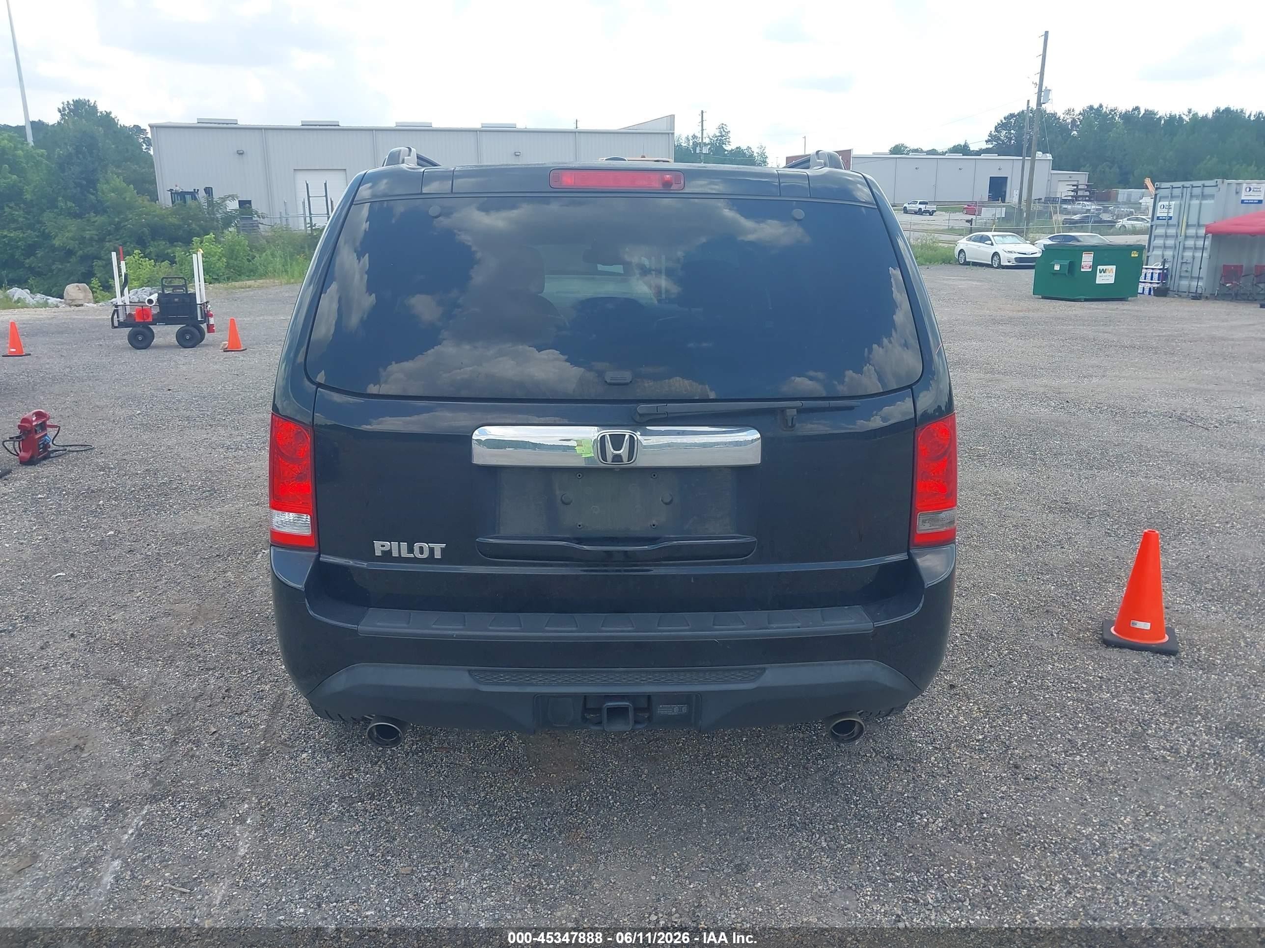 2015 Honda Pilot Ex-l Black vin: 5FNYF3H58FB023989