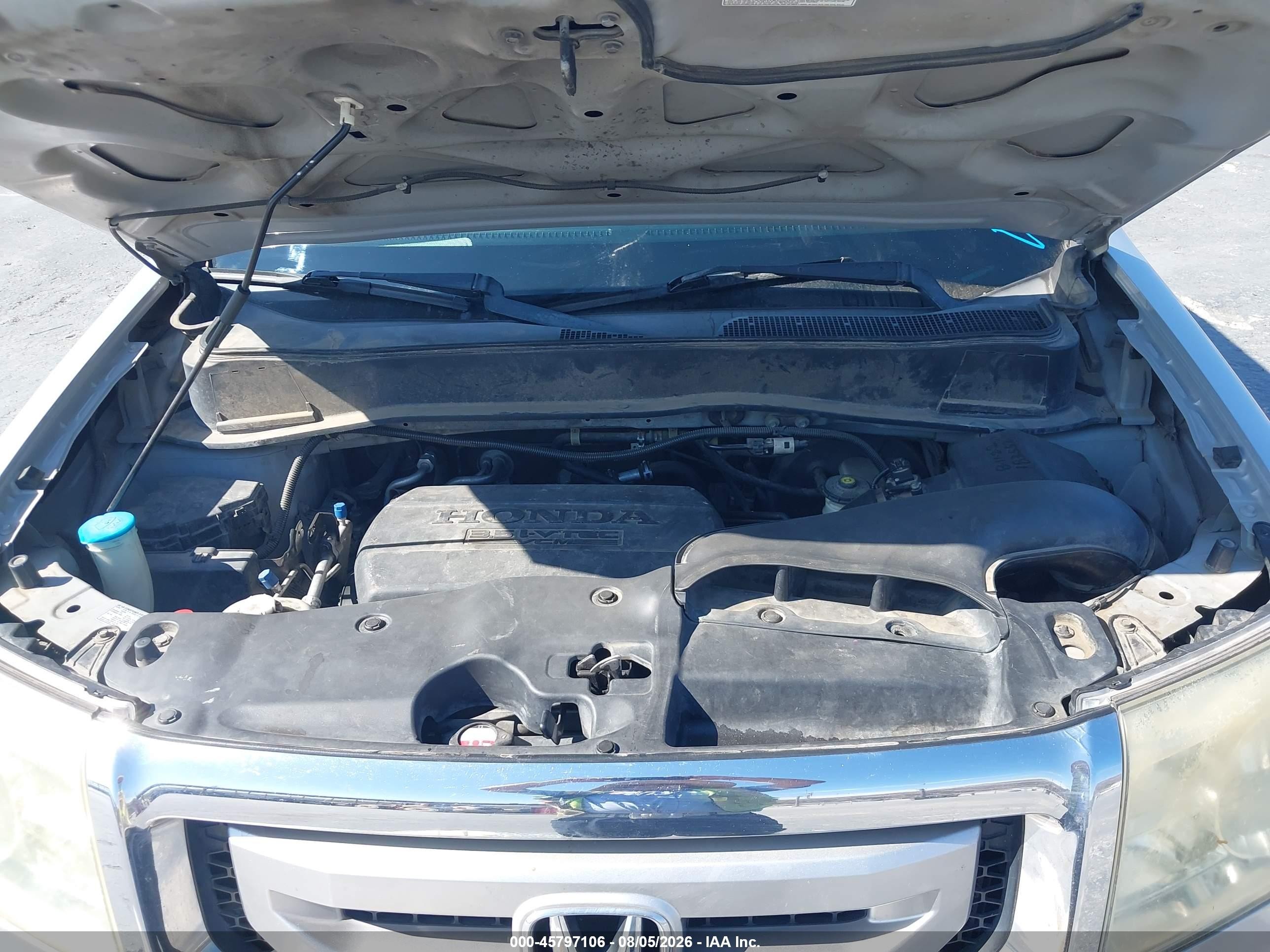 2011 Honda Pilot Ex-l Silver vin: 5FNYF3H59BB006502