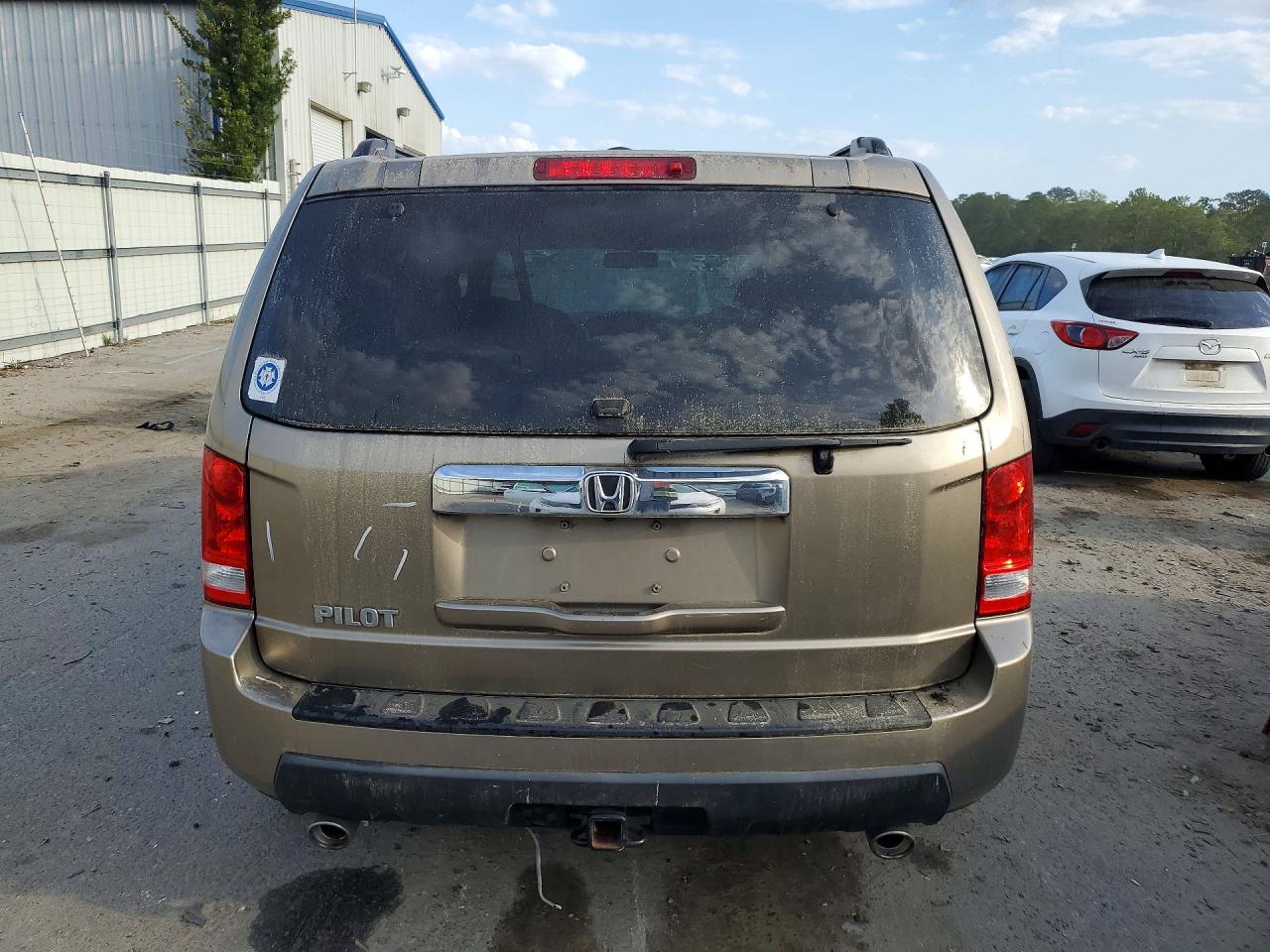 2011 Honda Pilot Exl Tan vin: 5FNYF3H59BB009710