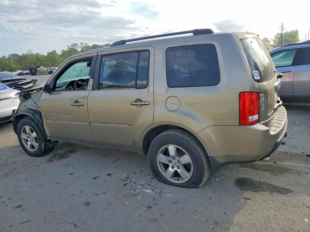 2011 Honda Pilot Exl Tan vin: 5FNYF3H59BB009710
