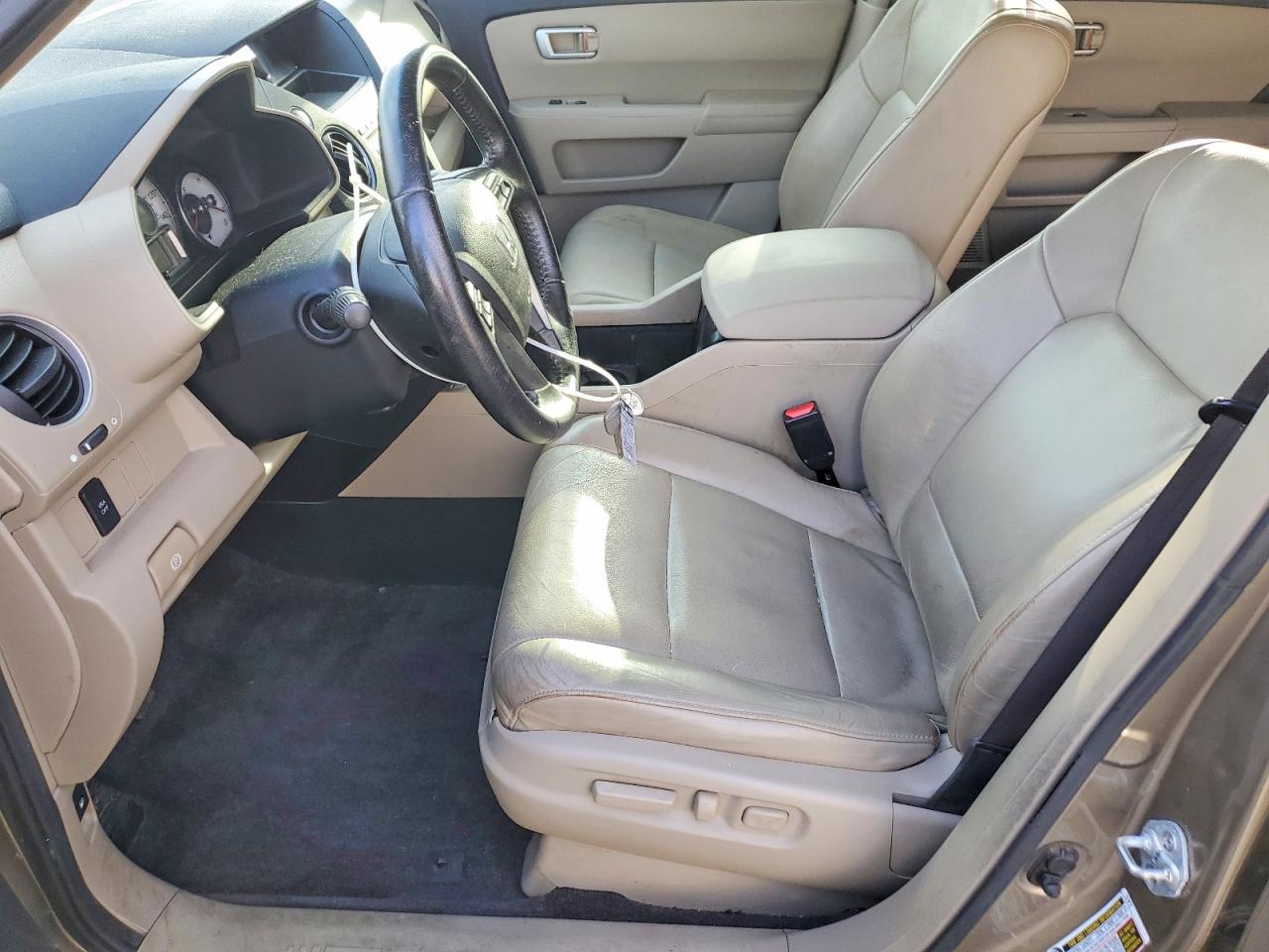 2011 Honda Pilot Exl Tan vin: 5FNYF3H59BB009710