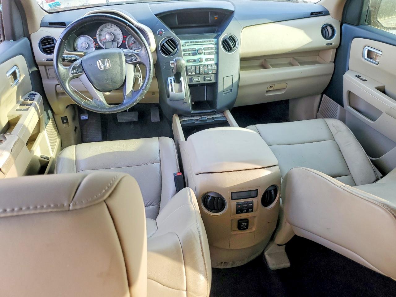 2011 Honda Pilot Exl Tan vin: 5FNYF3H59BB009710