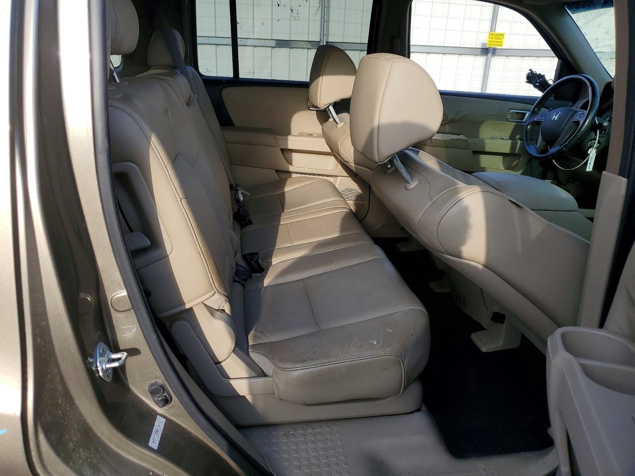 2011 Honda Pilot Exl Tan vin: 5FNYF3H59BB009710
