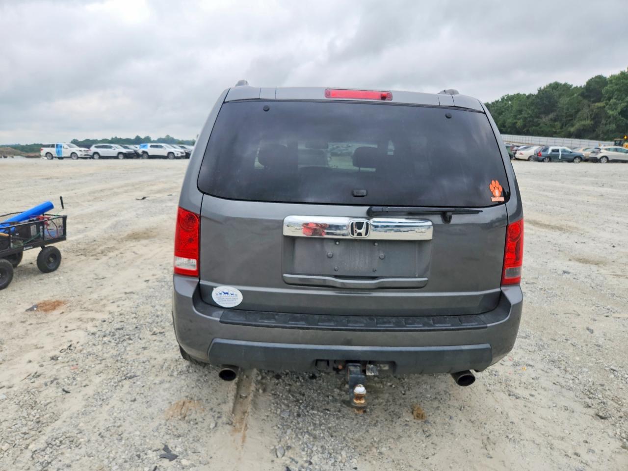 2011 Honda Pilot Exl Gray vin: 5FNYF3H59BB023056