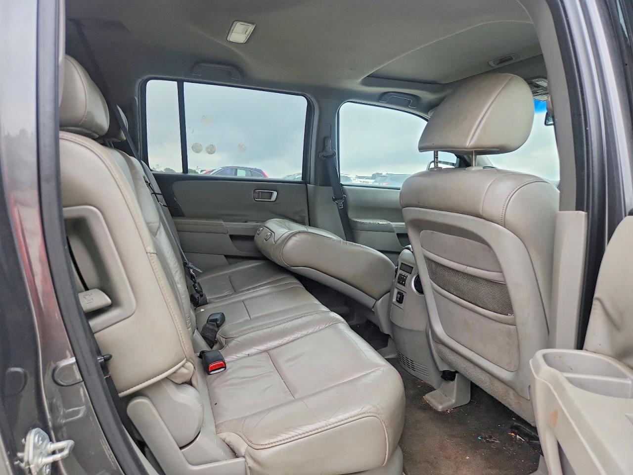 2011 Honda Pilot Exl Gray vin: 5FNYF3H59BB023056