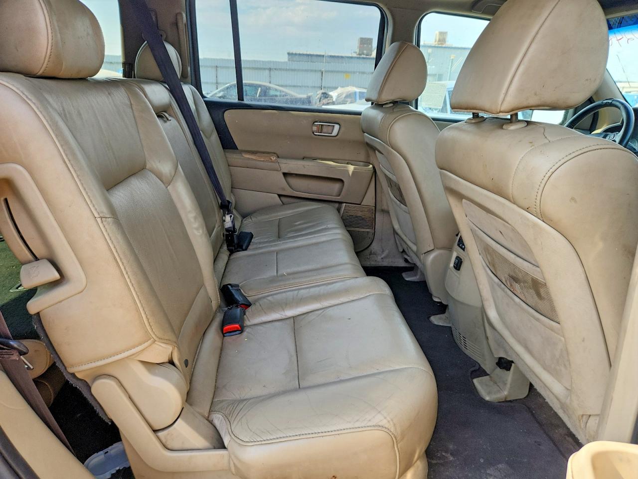 2011 Honda Pilot Exl Burgundy vin: 5FNYF3H59BB040813