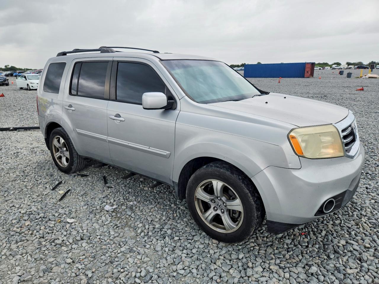 2013 Honda Pilot Exl Серебряный vin: 5FNYF3H59DB018488