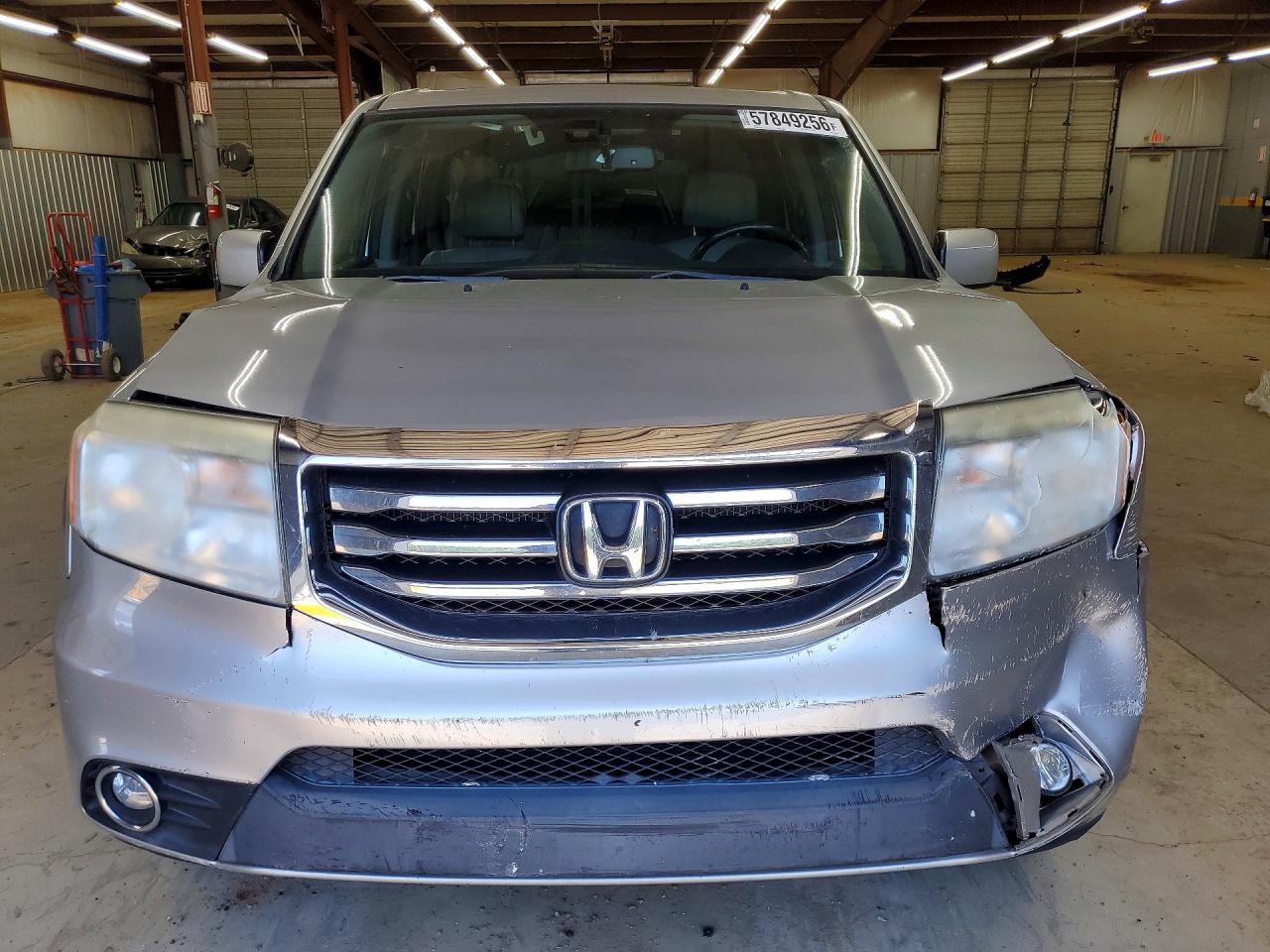 2013 Honda Pilot Exl Silver vin: 5FNYF3H59DB037235