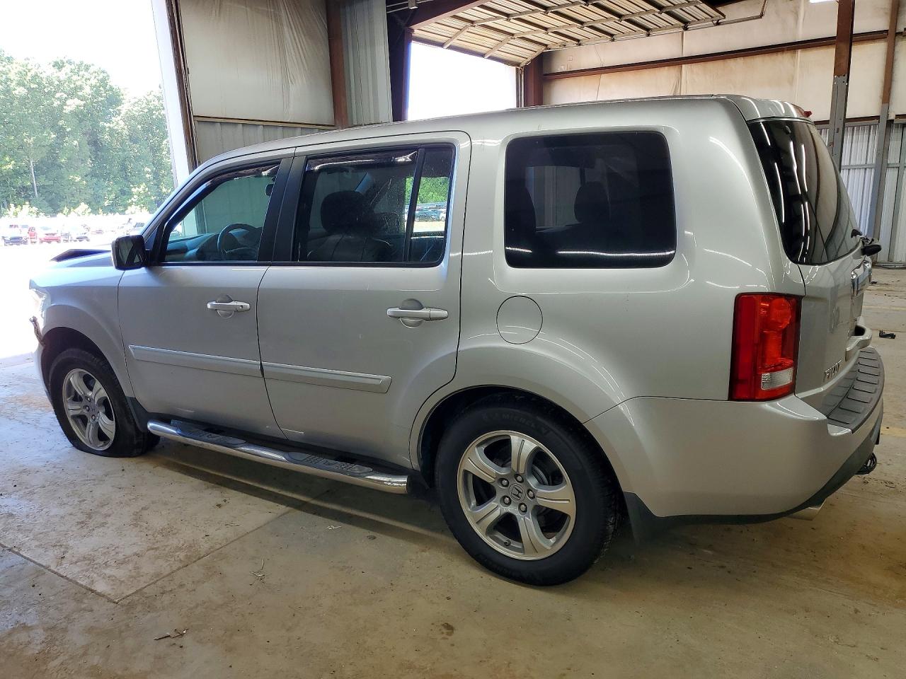 2013 Honda Pilot Exl Silver vin: 5FNYF3H59DB037235