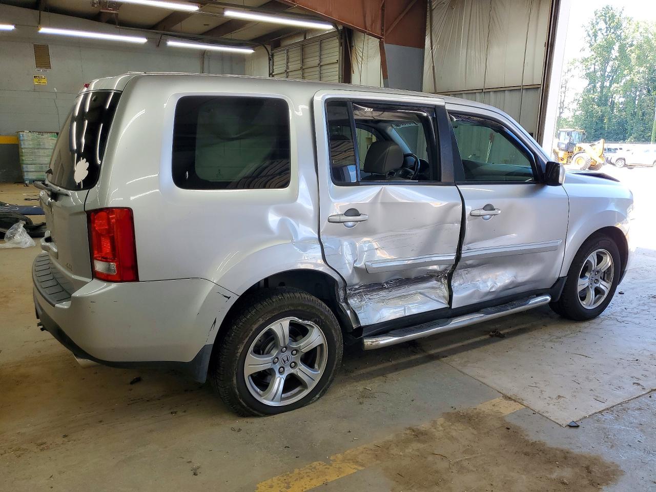 2013 Honda Pilot Exl Silver vin: 5FNYF3H59DB037235