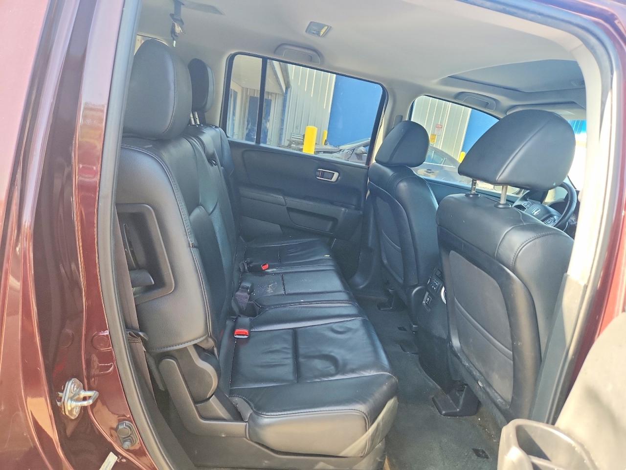 2013 Honda Pilot Exl Burgundy vin: 5FNYF3H59DB044783