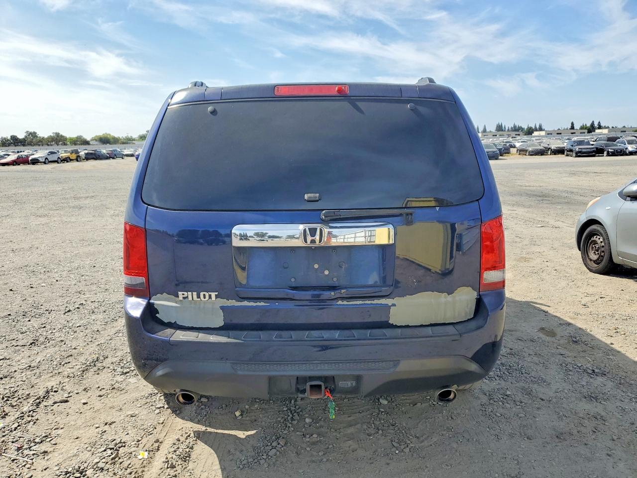 2014 Honda Pilot Exl Blue vin: 5FNYF3H59EB002289